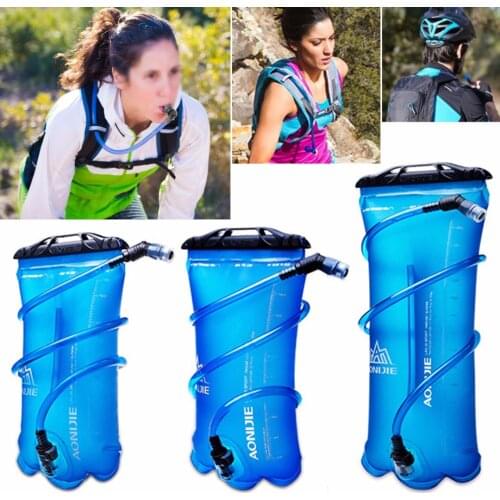 Foldable Water Bladder Bag Cycling Hydration System Pack Hiking Camping