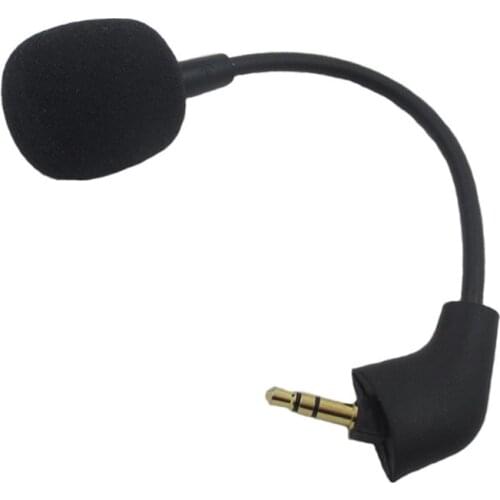 Replacement Game Microphone Boom for Hyper X Cloud 2 II/Hyper X Cloud Sliver Computer PC Gaming Headsets 95AF