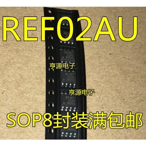 10PCS REF02 REF02AU 02AU SOP8