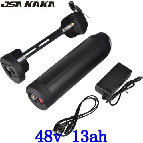 48V Battery 48V 13AH Electric Bike Battery 48V 13AH Lithium Battery for 48V 500W 750W 1000W Ebike Motor with 30A BMS+2A Charger
