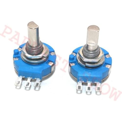 2PCS/Lot RVQ24YN03 25F B502 Arcade game machine Blue Original 5K Potentiometer Racing potentiometer for Game machine Accessories