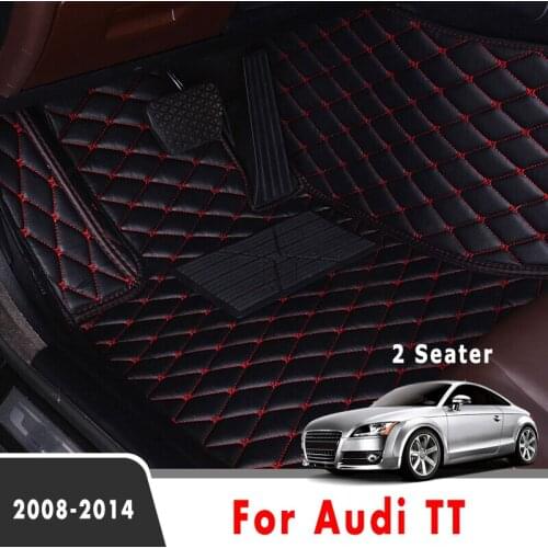Car Floor Mats For Audi TT 2014 2013 2012 2011 2010 2009 2008 (2 Seater) Carpets Custom Styling Interior Accessories Foot Pads
