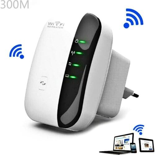 White Wireless Repeater Network Repeater Xiaomantou Router Repeater 300M Launch Enhancement AP Non-category Five Shielded Cable