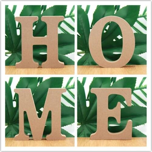 1pc 10cm Wood Color Wooden Letters Alphabet DIY Word Letter Art Crafts Standing Name Design Party Wedding Home Decor 3.94 Inches