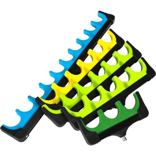 3/5/6/10 Hole Rod Fishing Rod Holder Feeder Pod Stand Holder Eva Soft Fishing Pole Tackle Carp Fishing Accessories