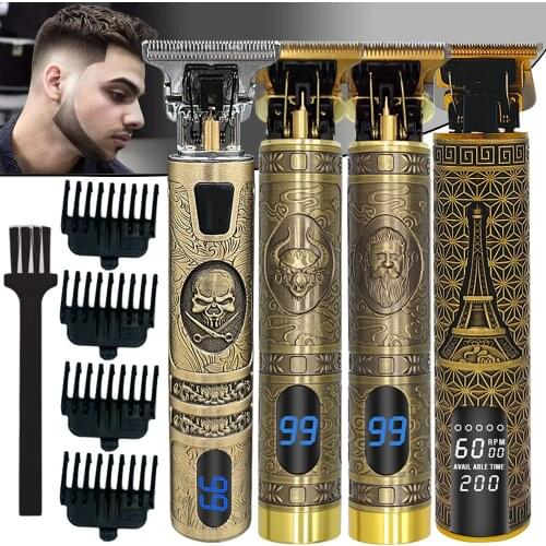 Electric Hair trimmers machine shaving Barber Hair cutter for mens Hair cutting machine mower hair clippers for men shaver 3