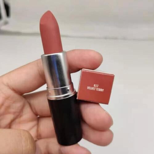 1Pcs Lips Brand Makeup Chili Mocha Whirl Twig Aluminum Tube Lipstick Matte Lipstick Rouge a Levres 3g Frost Lipstick