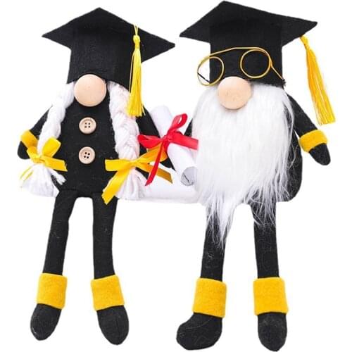 Graduation Gnomes Long Leg Plush Grad Tomte Graduation Party Decorations Graduation of Party Table Decor