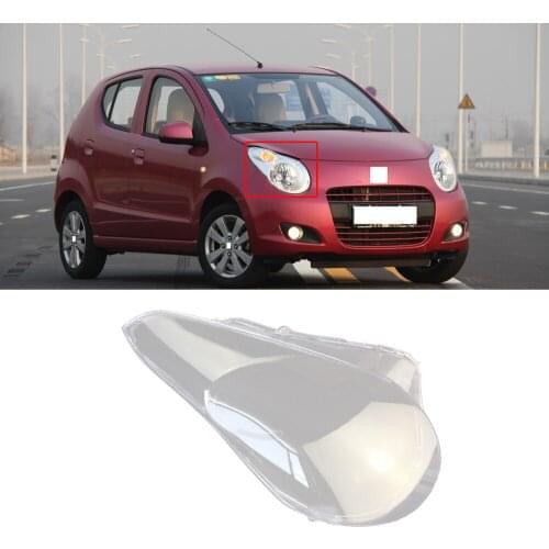 CAPQX For Suzuki Alto 09-12 Front Head Light Headlamp Cover Lampshade Bright Clear Lampcover Lamp Shade Shell Cap Trim Mask Hood
