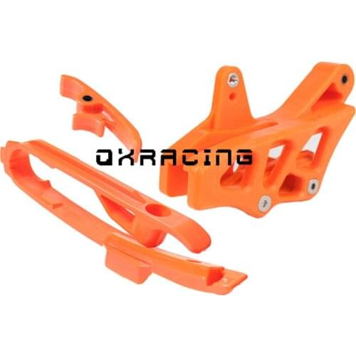 Plastic Chain Guide Guard & Chain Slider Guards Kit For SX SXF SX-F 125 250 350 450 Factory Edition SMR 2011-2016 Motorcycle