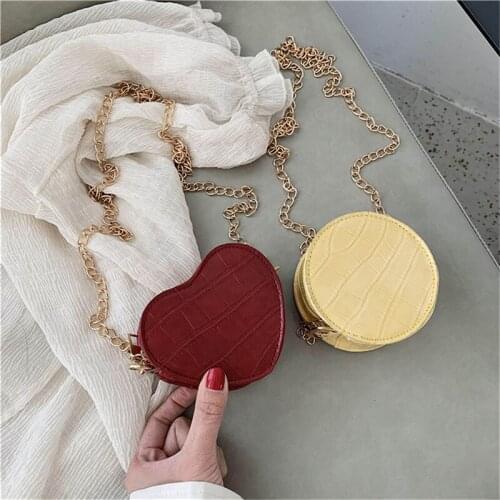 New Quality Fashion Mini Small Square Flap Bag Brand PU Leather Womens Handbag Crocodile Pattern Chain Shoulder Messenger Bags