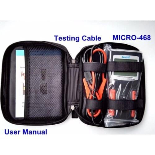 MICRO-468 Car Battery Tester Multi-language 12V 2000CCA Battery System Detect Automotive Bad Cell Battery Diagnostic Tool Tester