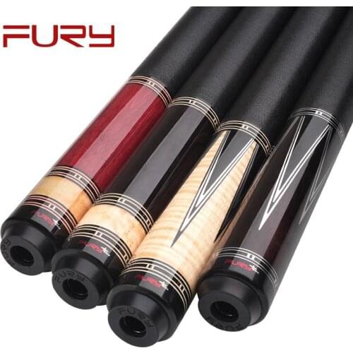 New Fury Professional DJ Series Billiards Pool Cue Kit 13mm KAMUI Tip Technology Handmade Stick Kit Excellent Maple Bliiards