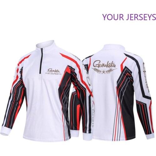 Gamakatsu Fishing Clothing Long Sleeve Outdoor Breathable Fishing Shirts Anti UV Quick Dry Hooded Cycling Hunting Hiking Clothes