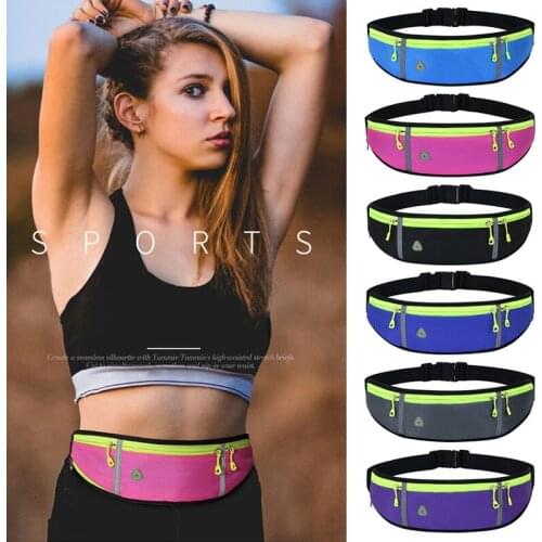 Running Belt Waist Pack with Water Bottle Holder for Men Women Waist Pouch Fanny Bag Health99