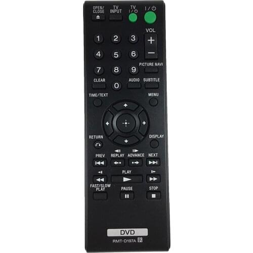 Remote Control For Sony RMT-D187A RMT-D198A RMT-D189P RMT-D197P DVD Player