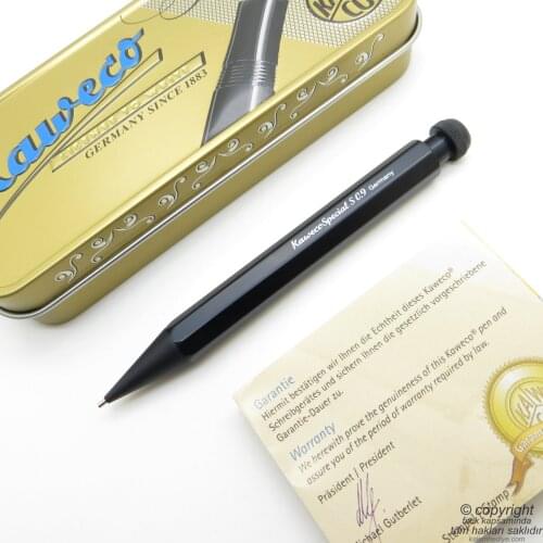 Kaweco 10000535 Special Mini 09mm Versatil Pen Aluminum Black | İsme Special Pen