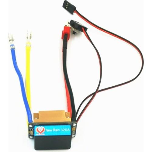 7.2-13.2V 320A Brushed ESC Speed Controller Dual Mode Regulator band brake 5V 3A for car