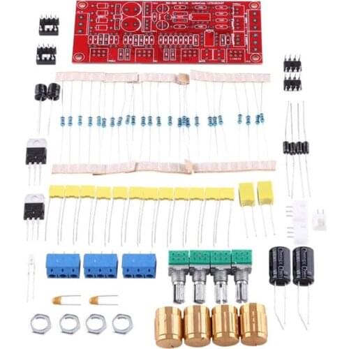 Taidacent NE5532 DIY HIFI Amplifier Board AC12V OP-AMP HIFI Preamplifier Bass Treble Balance Volume Tone EQ Control Board Kit