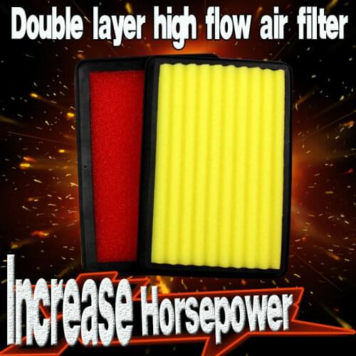 High flow air filter fit MAZDA 6 1.8 2.0 2.2 2.3 2.5 2002-2012 ( match kn 33-2278)
