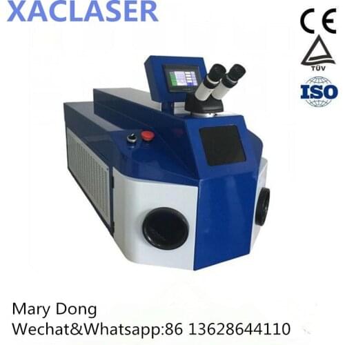 High quality good effect 100W 200W Spot Jewelry Laser Welding Machine for integrated circuit leads, clockspring