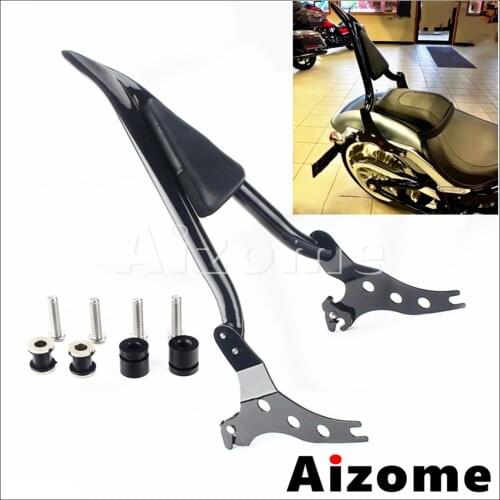 Rear Passenger 1.5" Tube Luggage Rack 22" Sissy Bar Backrest for Harley Softail Fat Boy Breakout FXBR FLFB FLFBS FXBRS 2018-2021