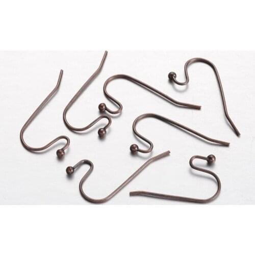 Pandahall 100pc 12x22mm Brass Earring Hooks Golden For DIY Jewelry Finding Making Earrings Decoration Accessories