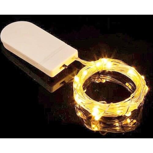 1m/2m/3m/10m Copper Wire Battery Box Garland LED Wedding Decoration for Home Decoration Fairy for Party Decoration String Light