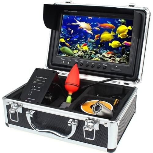 1000TVL 9 inch monitor 15m Professional Underwater Fish Finder Camera