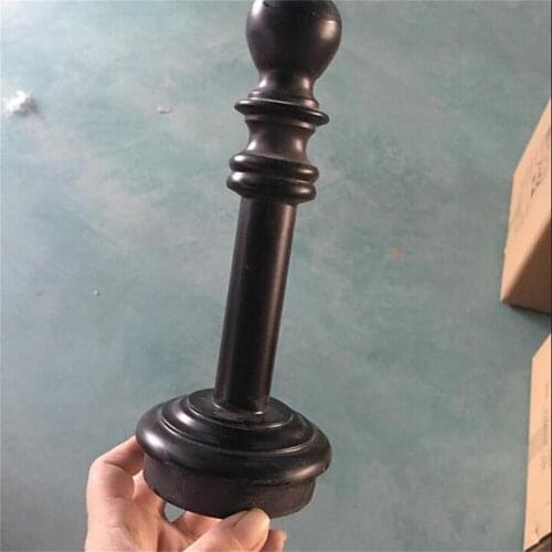 4style Cloth Hood Accessories For Head Mannequin Body Model Electroplated Screw Wood Plastic Head Cover Decorate 1pc D242