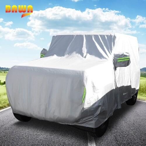 BAWA Car Cover Body Sun Rain Dustproof Waterproof Cover Sun UV Protection Shield Accessories For Suzuki Jimny 2019