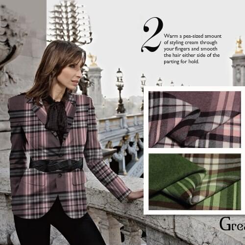 Free shipping! High-quality worsted wool plaid twill fabric wholesale high quality wool cloth