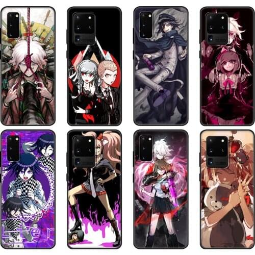 Black tpu Case For Samsung galaxy S20 /S20 PLUS/S20 ultra/S20+ /S20FE back cover Danganronpa V3 Komaru Naegi