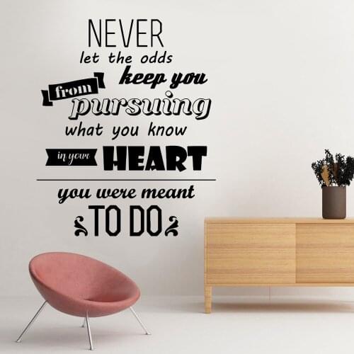 Exquisite sentence Vinyl Kitchen Wall Stickers Wallpaper Nursery Kids Room Wall Decor Decal Mural