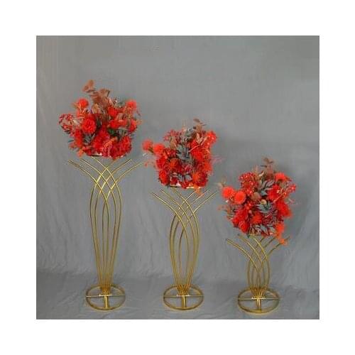 New wedding props, Tieyi fish, beauty flower rack, guide to Mermaid table, flower ware, wedding table, guide to ornament