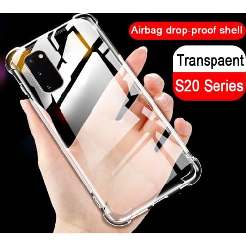 Airbag anti-fall case for Samsung Galaxy S20 FE S 20 Plus Note 20 Ultra Note20 S20ultra S20plus 20ultra soft tpu corners covered