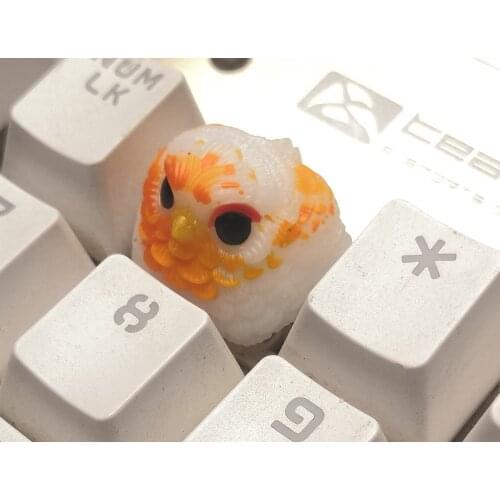 Custom Keycaps For Mechanical Keyboard Caps Resin Key Cap Keycap Mold Gaming Accessories Keyboard 1Pc For Owl