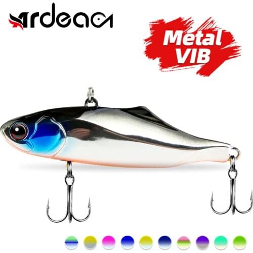 Fishing Lure Sinking vibration 31.5g 75mm vib lure trolling Metal lure Hard Bait crankbait winter Fishing Bass Pike lead Lure