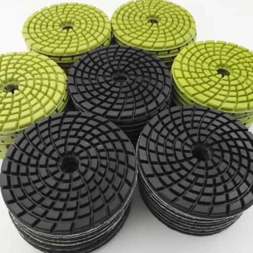 DIATOOL 4inch 7sets/84pcs Concrete Diamond Polishing Pads Renew Pads Beton Floor Renew Reparing Disk Dia 100mm
