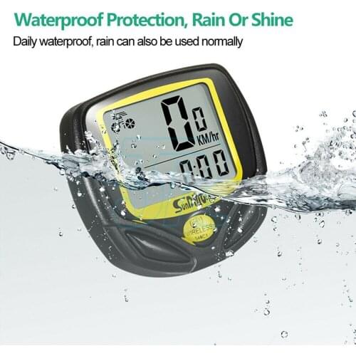 New Arrival Bicycle Wireless Speedometer Odometer Portable LCD Display Digital Waterproof Bike Computer Stopwatch