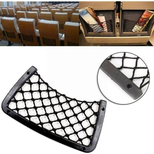 Car Organizer Storage Bag Auto Paste Net Pocket Car Seat Pocket Car Net Boat Seat For RV Net 32*17CM Sundries Bag Back T6P6
