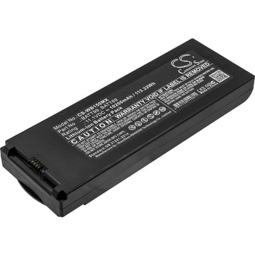 CS 10200mAh/113.22Wh battery for Welch-Allyn Connex 6000 Vital Signs Monito,CP150 EKG,Electrocardiograph BATT69