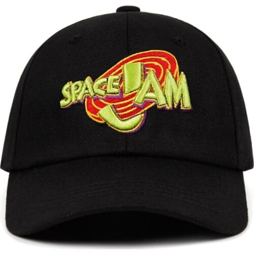 Jordans Movie Space Jam Dad Hat Fashion Curved Chapeau Casquette Baseball Cap Brand SpaceJam Snapback Hip Hop Bone Men Women