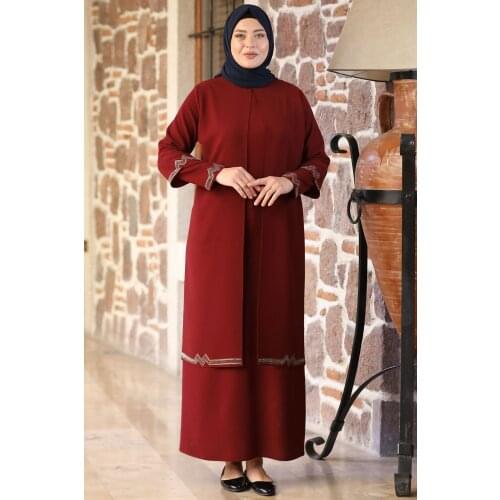 0265 Muslim women clothes Evening Dress Long Sleeve Muslim Women Prom Party Ceremon Gown womens dress Women Party Dresses