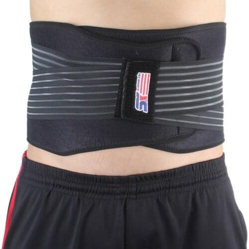 Men Women Waist Trimmer Spine Support Belt Steel Plate Support Gym Fitness Weightlifting Lumbar Back Brace Sport Accessories