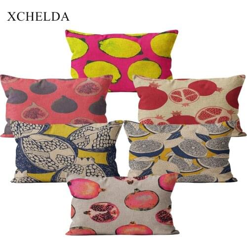 Modern Linen Throw Pillowcase Pink Cushion Cover 30*50 Nordic Home Decor for Sofa Bed Garden Pillow Cover Decorative Case