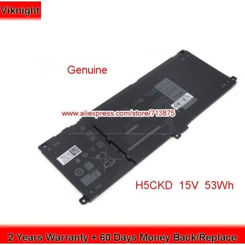 Genuine 15V 3530mAh 53Wh H5CKD Battery for Dell Laptop