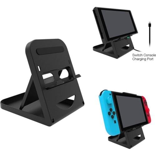 Adjustable Foldable Support Compact Bracket Playstand Folding Stand Holder for Nintend Switch accessories NS Console Controller