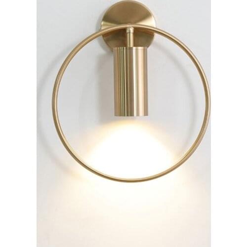 LED Luxury Wall Lamp Post Modern 7W AC220V 230V Ling Room Bedroom Bedside Wall Fixtures Lighting Indoor