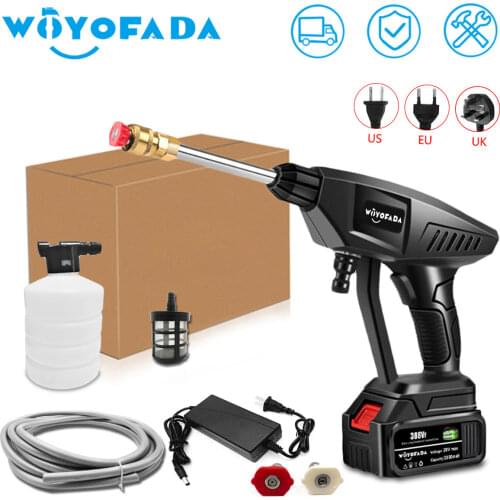 30Bar Cordless High Pressure Car Washer Gun Handheld Auto Spray Powerful Car Washer Garden Water Jet For Makita 18-21V Battery